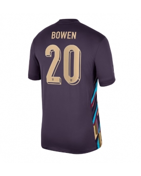 Inghilterra Jarrod Bowen #20 Maglia Gara Trasferta Repliche Europei 2024